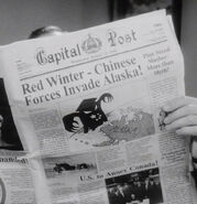 A copy of the Capitol Post seen in a Fallout 3 trailer