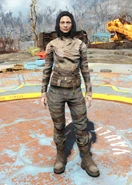 Worn by a female