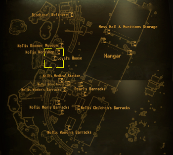 Loyals house map