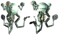 REPCONN Mister Handy security robot in Fallout: New Vegas