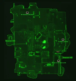 Vault-Tec Regional HQ local map