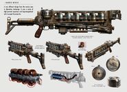 Art of Fallout 4 Gauss rifle