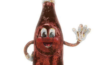 Bottle and Cappy フィギュア Nuka-World Fallout Nuka-World Mascots: Bottle & Cappy Bendy Figures