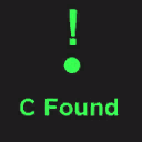 Display screen: C Found