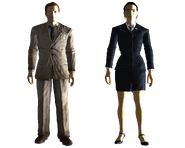 Dirty pre-War businesswear
