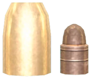 10mm bullet compared to a .22LR bullet