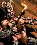 A Fiend wielding a flamer in All Roads