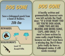 Requirements, objective, rewards and description