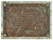 FO4 Boston Common plaque