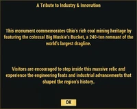 Information plaque message box