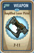 Fos Amplified Laser Pistol Card