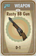 Fos Rusty BB Gun Card