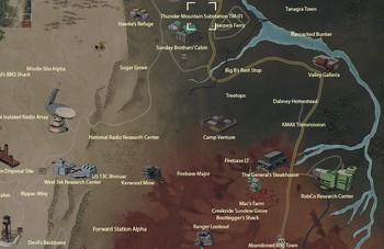 Thunder Mountain Substation TM-01 map