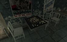 Used in checkers