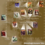 Местонахождение журналов на карте