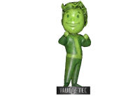 Glowing Unarmed bobblehead