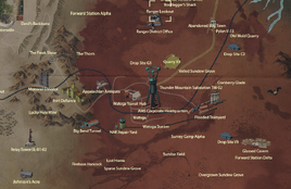 Ranger Lookout map