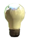 Broken light bulb