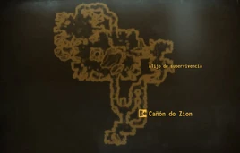 Cueva Guarache mapa local