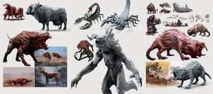 Fo4 creatures concept art