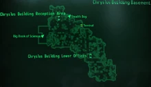 Chryslus Building basement map