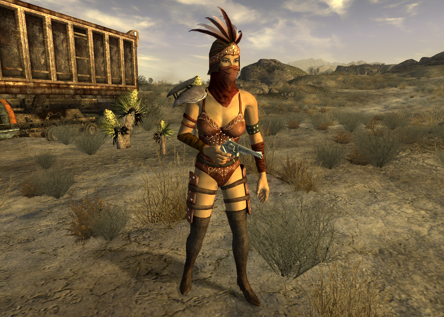 new vegas tribal build