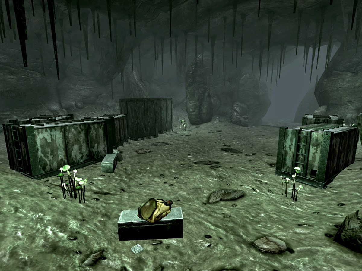 fallout new vegas walking box cavern fallout new vegas walking box cavern