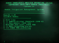 RobCo Trespasser Management System
