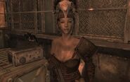 The guard at her post