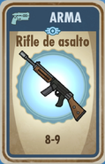 Carta de rifle de asalto