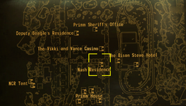 Nash residence local map