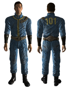 Vault 101 utility jumpsuit, Fallout Wiki