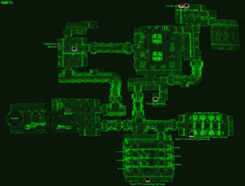 Vault 111 local map