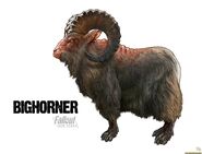 Bighorner concept art.