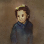 Child's portrait in the General Atomics factory