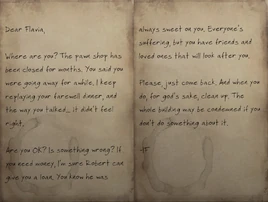 Flavia's disappearance