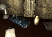 Model on Allistair Tenpenny's desk
