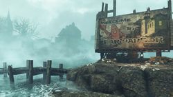 Fallout4 FarHarbor WelcomeSign.png