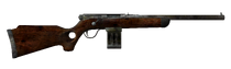 Varmint rifle with the extended mag modification