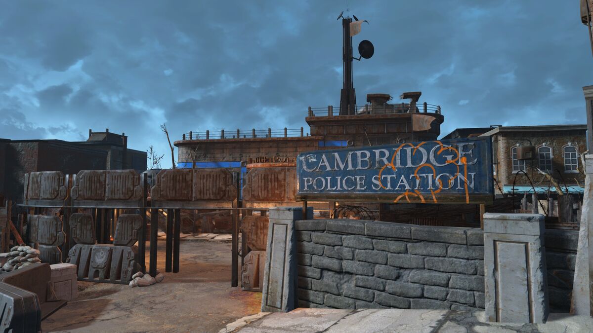 Fallout 4 где находится полицейский участок в кембридже фото 3