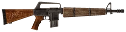 Survivalist's rifle