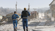 Two Vault Dwellers exploring Clarksburg