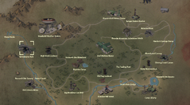 Grindstone Arch map