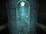 Thomas Jefferson robot.jpg (242 KB) TJEFF002 Thomas Jefferson in its Protectron pod in the National Archives in Fallout 3