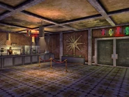 Tops cashier area right next to the Aces entrance