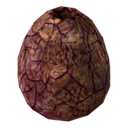 A deathclaw egg from Fallout: New Vegas