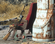 Laser musket promo image.png (496キロバイト) Laser musket in the promo image and official trailer.