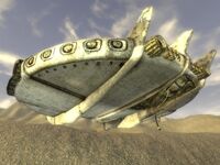 Alien Spaceship Underside