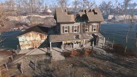 FO4 Taffington Boathouse landside