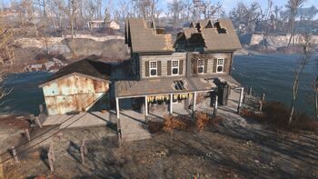 FO4 Taffington Boathouse landside